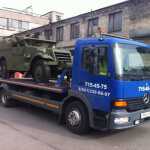 транспортировка военных машин